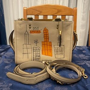 NWOT Coach x Basquait Rogue 25